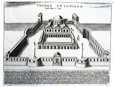 Thermae Antonianae de Italian School