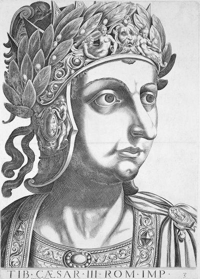 Tibério César (42 aC-37 AD), 1596 de Italian School