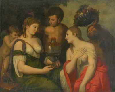 Homenagem a Vênus de Italian School
