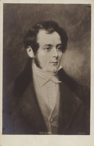 Vincenzo Bellini, compositor de ópera italiana (1801-1835) de Italian School