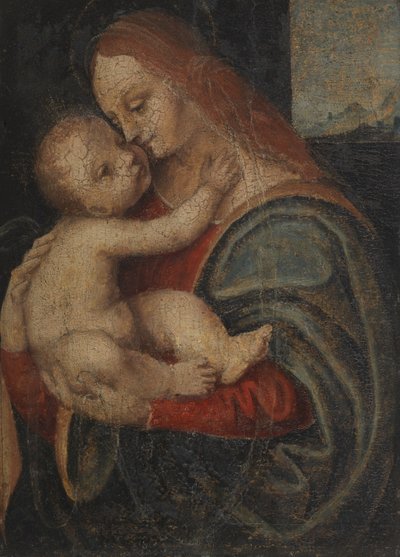 Virgem e o Menino de Italian School