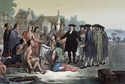 William Penn, c.1820 (gravura) de Italian School