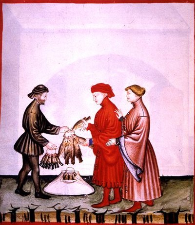 dol.106v Pássaros Pequenos e Aves Pequenas, ilustração de 