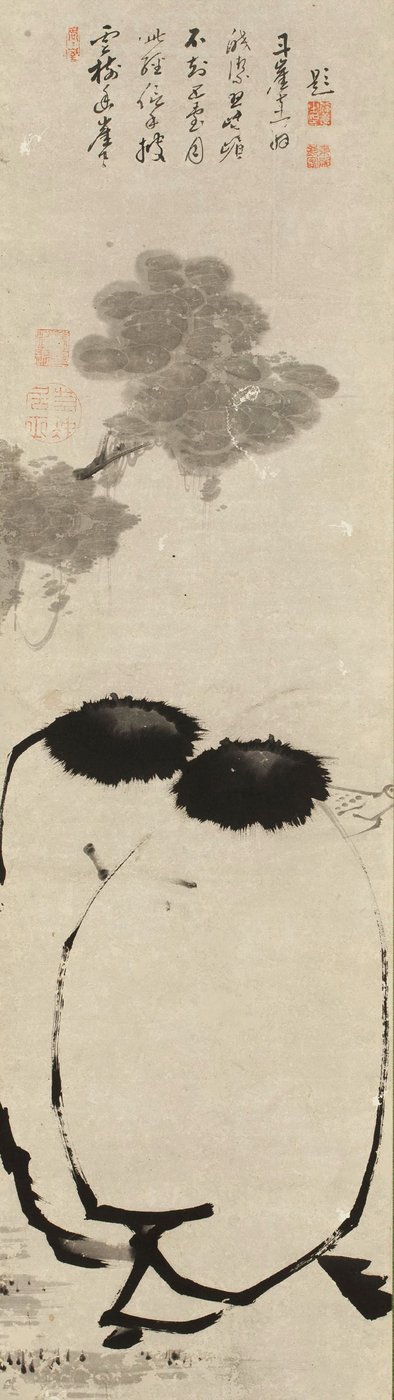 Hanshan e Shide, C. 1763 de Ito Jakuchu