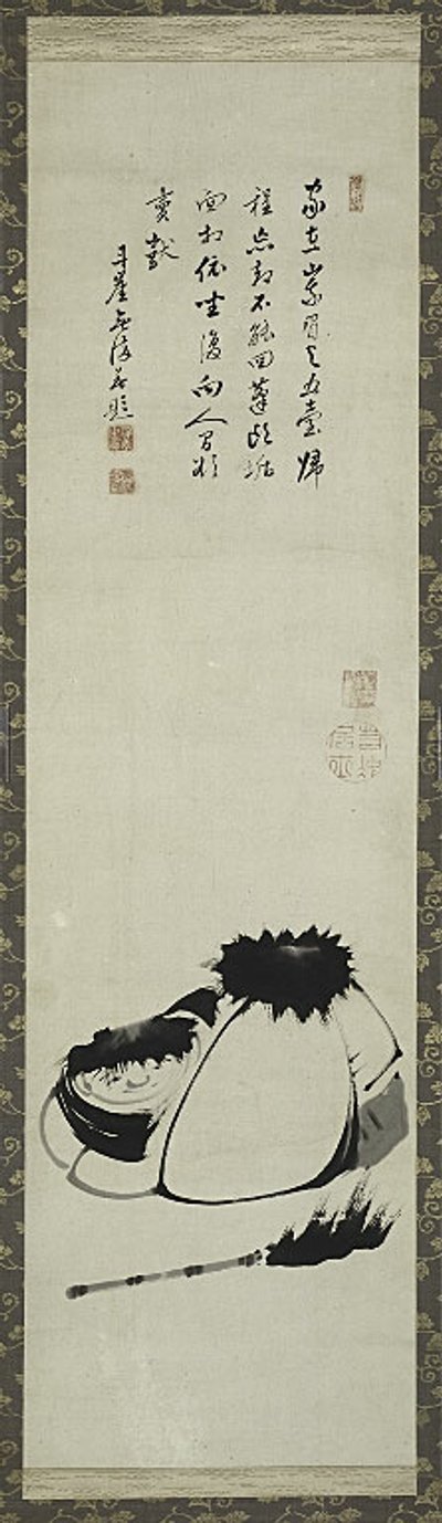 Kanzan e Jittoku. de Ito Jakuchu