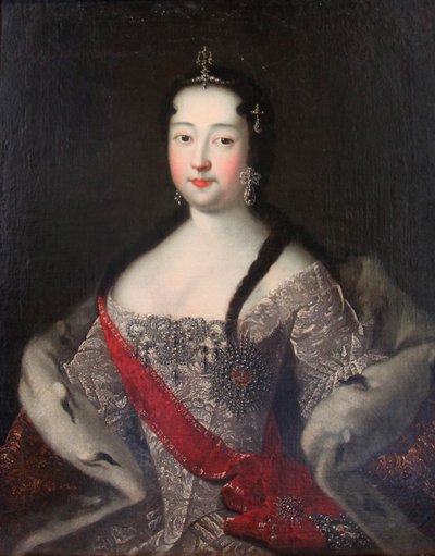 contribuição da czarevna Ana Petrovna, 1740p. de Ivan Adolsky