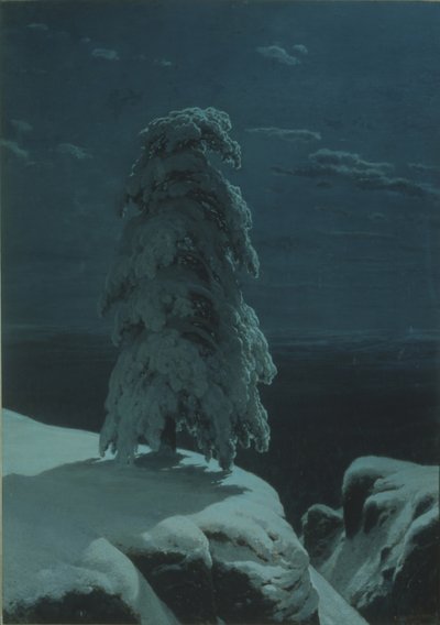 Nas selvas do norte de Ivan Ivanovich Shishkin