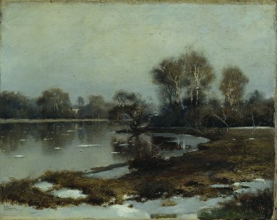 Águas da enchente, década de 1880 de Ivan Ivanovich Yendogurov