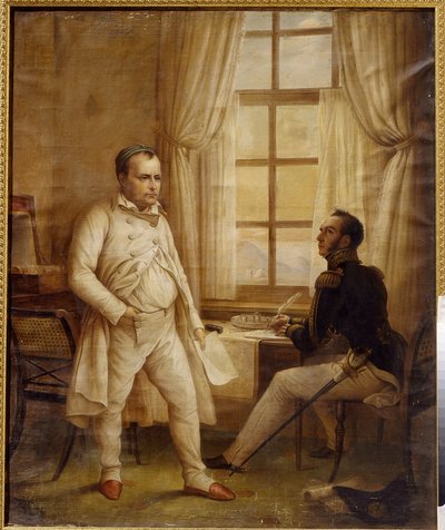 Napoleão na Ilha de Santa Helena de Ivan Karlovich Arnold