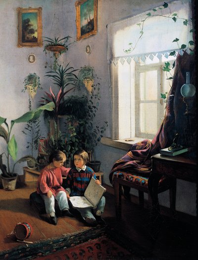 Livro de imagens para crianças de Ivan Khrutsky