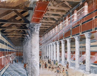 Basílica das termas, cidade romana de Wroxeter de Ivan Lapper
