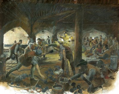 Convés de armas, Castelo de Pendennis de Ivan Lapper