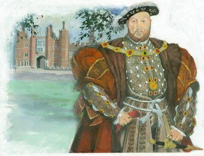 Rei Henrique VIII de Inglaterra de Ivan Lapper