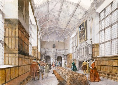 Kirby Hall, início do século XVII, c1990-2010 de Ivan Lapper