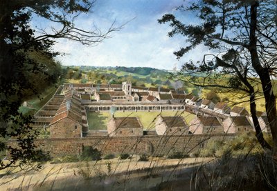 Monte Grace Priory, século 16, c1990-2010 de Ivan Lapper