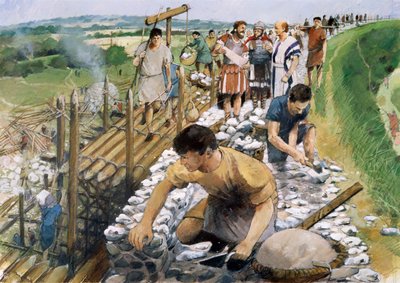 Silchester Roman City Walls, século 2, 1990-2010. de Ivan Lapper