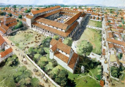 Silchester Roman City, século III, 1990-2010 de Ivan Lapper