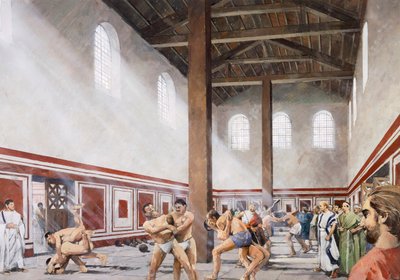 Sítio Romano da Muralha, Letocetum, século II, 1990-2010 de Ivan Lapper