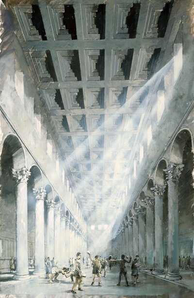 Cidade romana de Wroxeter, século II, c1990-2010 de Ivan Lapper