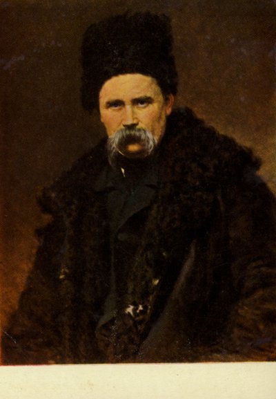 Taras Shevchenko, poeta e artista ucraniana de Ivan Nikolaevich Kramskoy