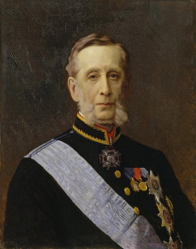 Retrato do conde Pyotr Alexandrovich Valuyev 1815-1890, 1880 de Ivan Nikolaevich Kramskoy