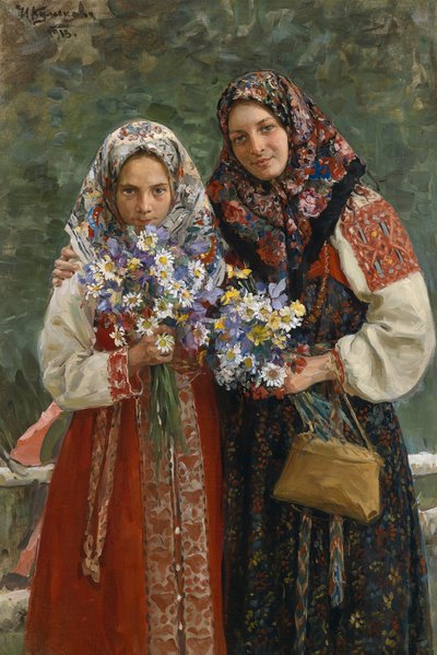 Flores do Prado, 1913 de Ivan Semyonovich Kulikov