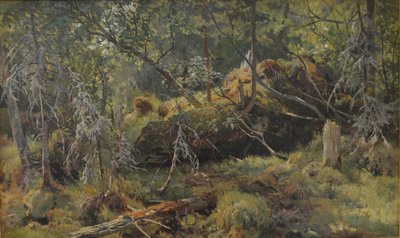 Ramos. Um estudo de Ivan Ivanovich Shishkin