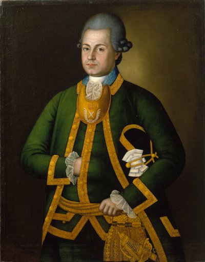 Retrato de Petr Ivanovich Nigotmortsev, 1774 de Ivan Vasilyev