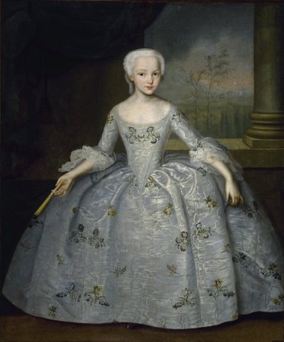Retrato de Sarah Eleanore de Fermor, c. 1750 de Ivan Yakovlevich Vishnyakov