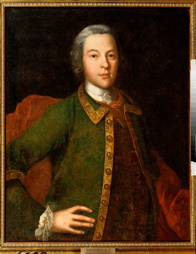 Retrato do Conde P Panin de Ivan Yakovlevich Vishnyakov