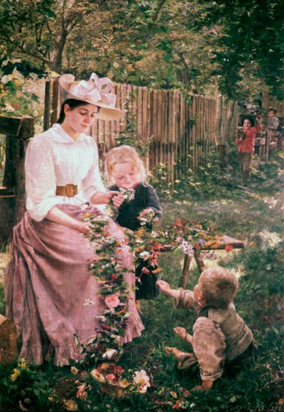 Verão, c1889-1890 de Ivana Kobilca