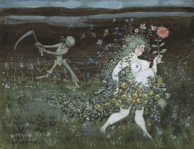 Vida e Morte, 1905 de Ivar Axel Henrick Arosenius