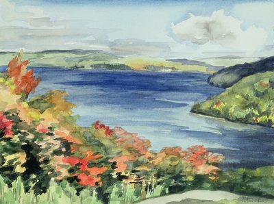 No.56 Lago Kaministikwia, Ontário, Canadá (wc) de Izabella Godlewska de Aranda