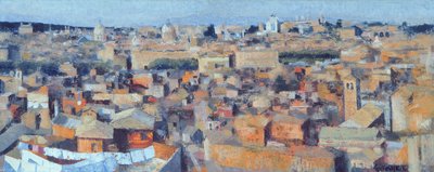 Roma, vista da academia espanhola no Gianicolo, 1968 (veja igualmente 213353 & 213354) de Izabella Godlewska de Aranda