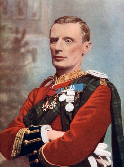 Major-General AG Wauchope, Comandante da Highland Brigade na África do Sul, c1899 1902. de JA Horsburgh