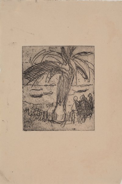 Palma à beira-mar de J.A. Jerichau