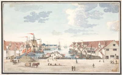 Brigge em Bergen de Johan Christian Dahl