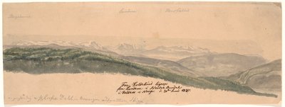 De Koldekind direto de Lundene no vale Norde Oure em Valdres na Noruega de Johan Christian Dahl
