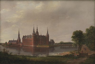 Castelo de Frederiksborg de Johan Christian Dahl