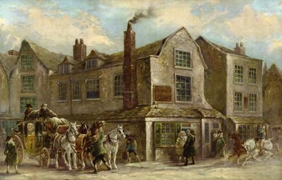 A mão e as tesouras, Smithfield, Londres de J.C. Maggs