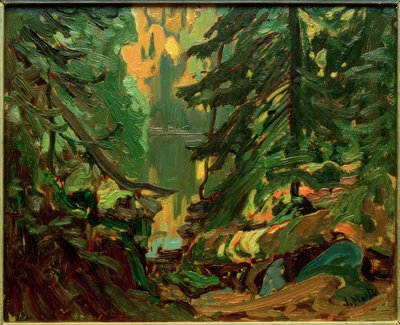 Perto de Montreal Lake, Algoma de J.E.H. MacDonald