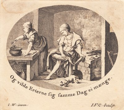 Dorotéia na cozinha de J.F. Clemens
