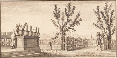 O jardim em Genthod de J.F. Clemens
