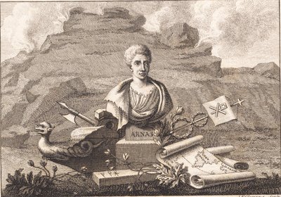 Colecionador de manuscritos Arni Magnusson de J.F. Clemens