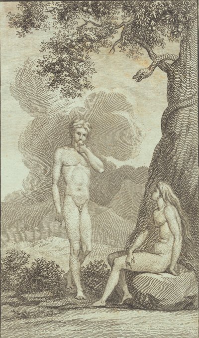 Ilustração para "Adão e Eva" de Ewald. 4 de J.F. Clemens