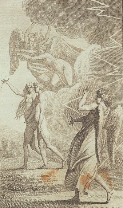 Ilustração para "Adão e Eva" de Ewald. V de J.F. Clemens