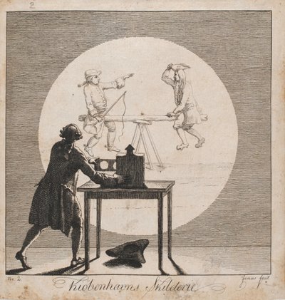 "Kiøbenhavns Skilderie". Não. 2 de J.F. Clemens