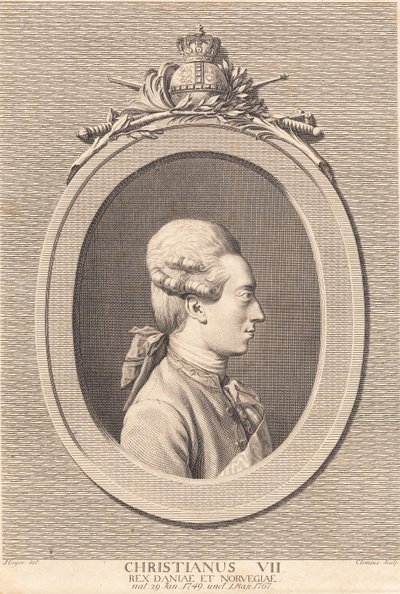 Kong Christian VII de J.F. Clemens