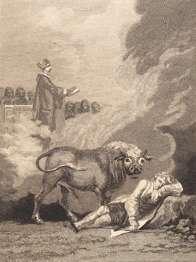 Niels Klim acha que ouviu o funcionário de Fane Kirke. II de J.F. Clemens