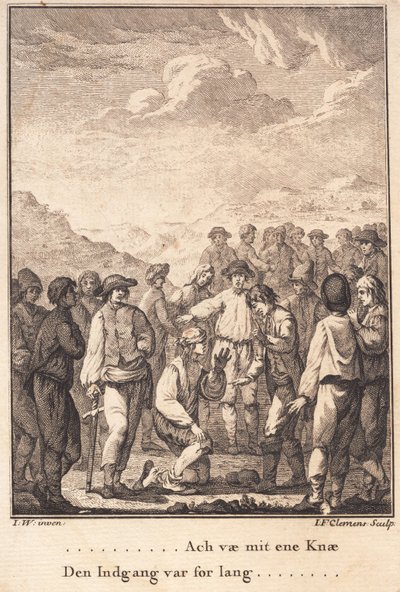 Niels Kok na corte de J.F. Clemens